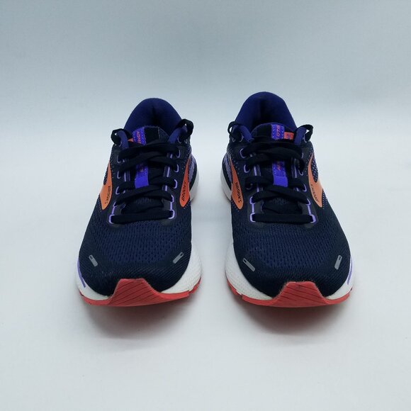 Brooks Adrenaline GTS 22 Women's Size 7 B (Medium) Running Shoes Navy Blue - Picture 3 of 14